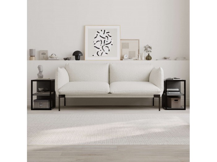 Комплект помощни маси ECHO (ретро сиво)